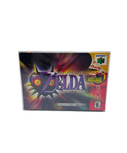 Load image into Gallery viewer, UV &amp; SCRATCH RESISTANT Super Nintendo/N64 Video Game Box Protectors made with 0.50mm thick PET Acid-Free Plastic
