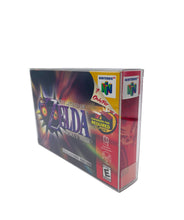 Load image into Gallery viewer, UV & SCRATCH RESISTANT Super Nintendo/N64 Video Game Box Protectors made with 0.50mm thick PET Acid-Free Plastic