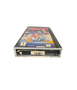 3DO Long Box Size Video Game Acrylic Hard Case  - UV PROTECTED Magnetic Lid Non-Skid Removable Feet