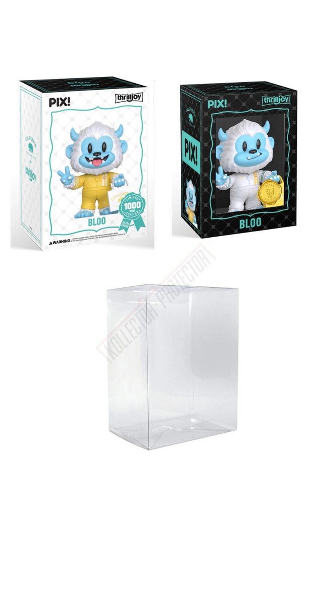 Ultra Premium THRILLJOY PIX Box Protectors made with SCRATCH & UV