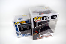 Load image into Gallery viewer, 6 inch Funko POP! Protectors made with SCRATCH &amp; UV RESISTANT 0.50mm thick PET Acid-Free Plastic