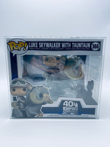 Blue Eyes Ultimate Dragon/Stardust Dragon/Luke Skywalker on Tauntaun Funko POP! Box Protector made with 0.50mm thick PET Acid-Free Plastic
