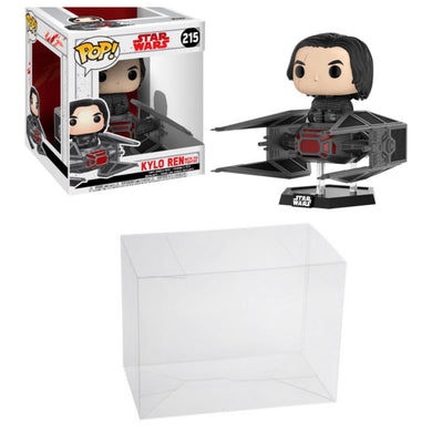 Kylo Red Tie Fighter Funko POP! Box Protector made with 0.50mm thick PET Acid-Free Plastic