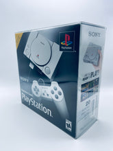 Load image into Gallery viewer, UV &amp; Scratch Resistant Playstation Classic Box Protectors made with 0.50mm thick PET Acid-Free Plastic