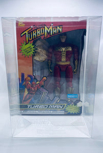Turbo Man Funko Box Protector made with SCRATCH & UV RESISTANT 0.50mm thick PET Acid-Free Plastic