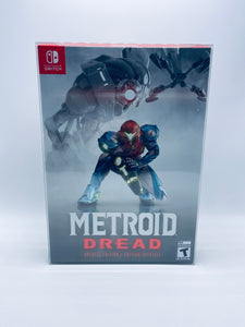 Nintendo Switch Metroid Dread Special Edition Box Protectors made with 0.50mm thick PET Acid-Free Plastic