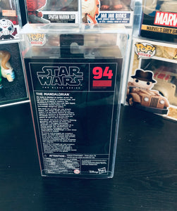 STAR WARS BLACK SERIES Box Protectors made with UV & Scratch Resistant 0.50mm thick PET Acid-Free Plastic - Only fits 6 Inch Figures
