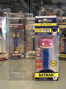 UV & Scratch Resistant Funko POP! Pez Box Protectors made with 0.50mm thick PET Acid-Free Plastic - Perfect Fit with Lay Flay Lid Technology