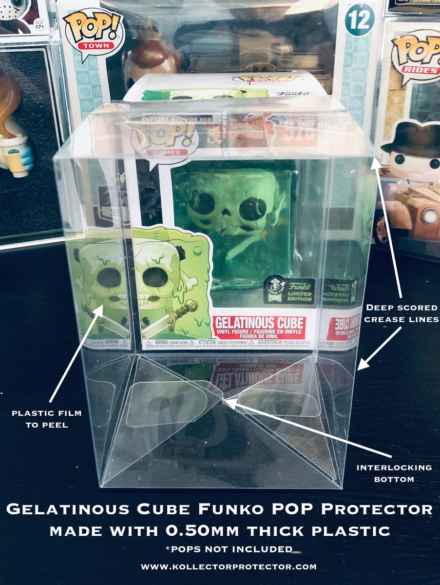 Gelatinous Cube Funko POP! Protector made with UV & SCRATCH Resistant