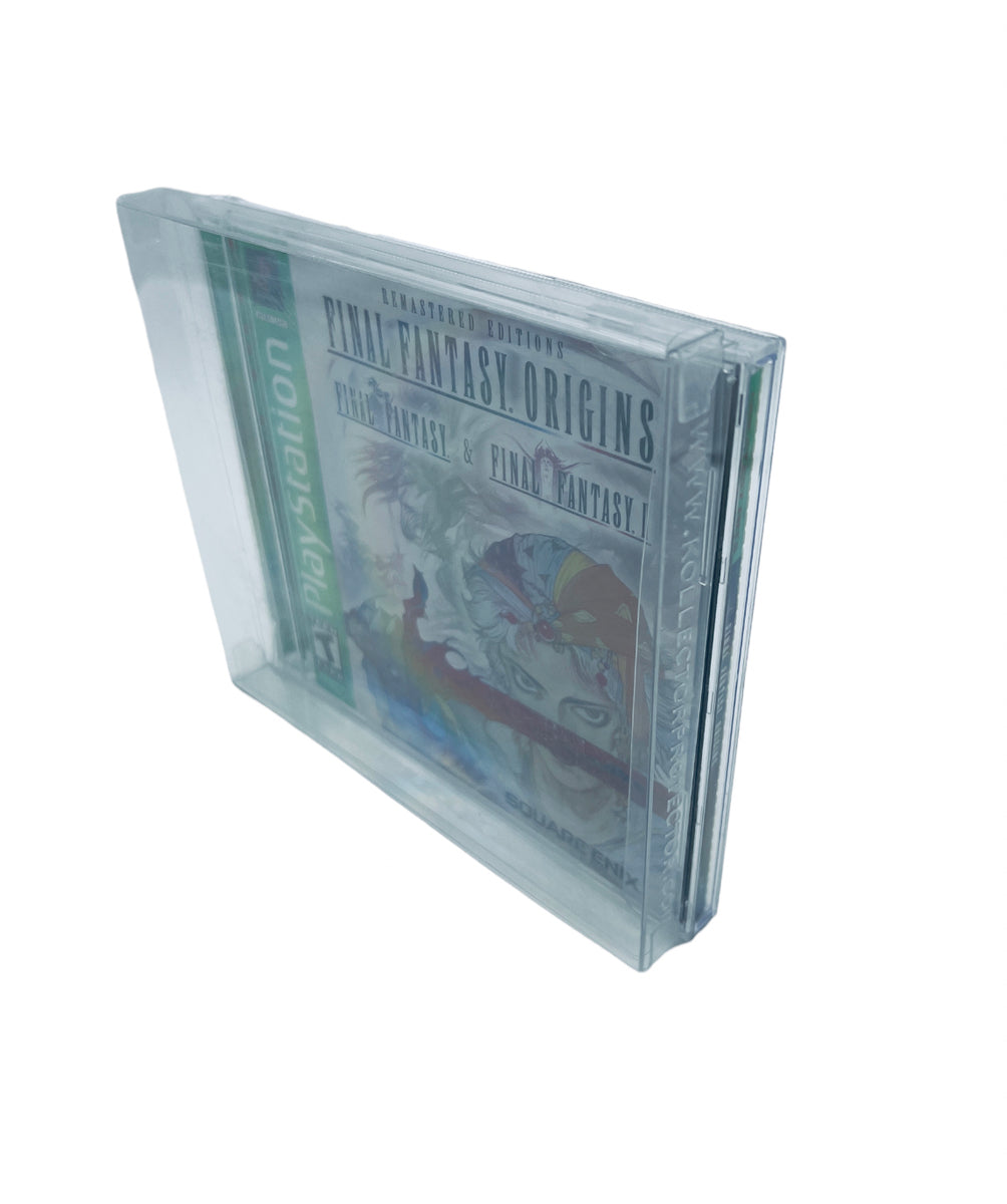 UV & SCRATCH RESISTANT PS1 Jewel Case Size Single CD Video Game