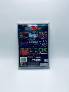 UV & SCRATCH RESISTANT SEGA CD/SEGA Saturn/PS1 Long Box Video Game Box Protectors made with 0.50mm thick PET Acid-Free Plastic