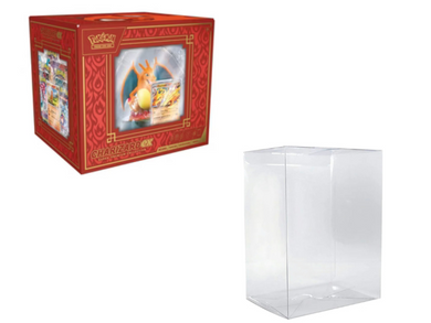 Pre-Order! Pokemon Charizard EX Super-Premium Collection Box Protector made with 0.50mm thick PET Acid-Free Plastic