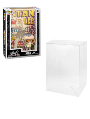 Funko Pop! Comic Covers Protector made with SCRATCH & UV RESISTANT 0.60mm thick PET Acid-Free Plastic