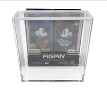 Load image into Gallery viewer, FiGPiN 2 Pack Hard Case made with 4mm thick UV PROTECTED acrylic
