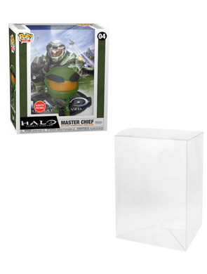 Funko Pop! VHS & Game Covers Protector made with SCRATCH & UV RESISTANT 0.60mm thick PET Acid-Free Plastic