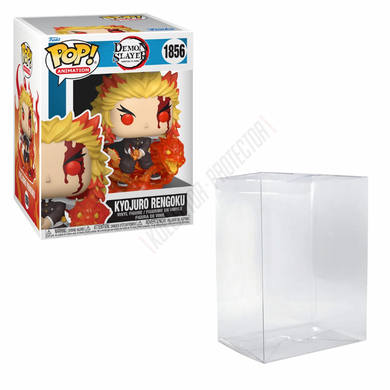 Funko Pop! Premium Protector made with SCRATCH & UV RESISTANT 0.60mm thick PET Acid-Free Plastic