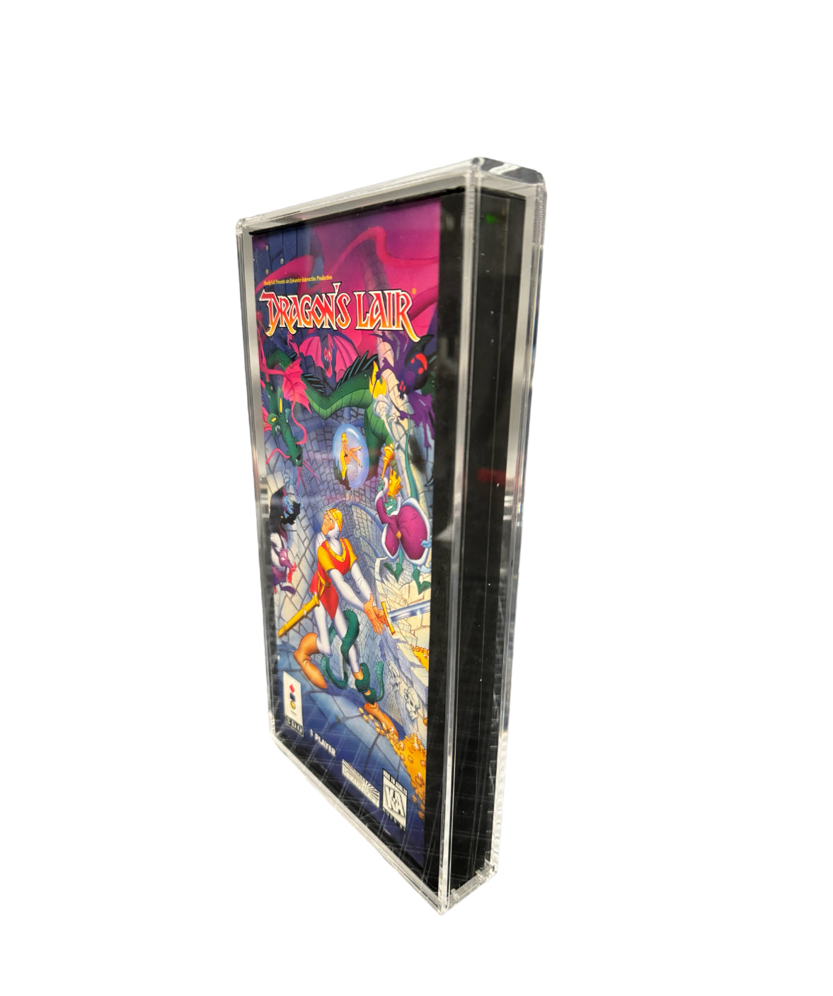 3DO Long Box Size Video Game Acrylic Hard Case - UV PROTECTED Magnetic ...