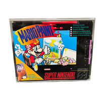 Load image into Gallery viewer, PRE-ORDER! ETA LATE OCTOBER! Super Nintendo SNES EARTHBOUND/MARIO PAINT Big Box Acrylic Case - UV PROTECTED Magnetic Lock Slide Lid Non-Slip Removable Feet