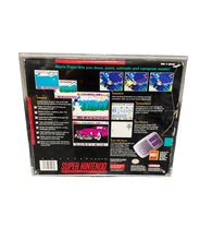 Load image into Gallery viewer, PRE-ORDER! ETA LATE OCTOBER! Super Nintendo SNES EARTHBOUND/MARIO PAINT Big Box Acrylic Case - UV PROTECTED Magnetic Lock Slide Lid Non-Slip Removable Feet