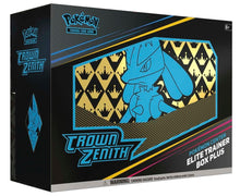 Pokemon Center Pokemon GO/Crown Zenith Elite Trainer Box Protector made with 0.50mm thick PET Acid-Free Plastic