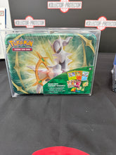 Load image into Gallery viewer, Ultra Premium UV &amp; Scratch Resistant Pokemon Lunchbox TIN TCG Protector made with 0.60mm thick PET Acid-Free Plastic