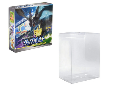 Pokemon Japanese Expansion Set Box Protector made with SCRATCH & UV RESISTANT 0.50mm thick PET Acid-Free Plastic