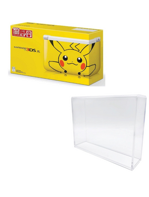 PRE-ORDER Nintendo LARGE 3DS XL Console Box Size UV Protected Nintendo  Magnetic Locking Hard Case 4mm thick acrylic (Copy)