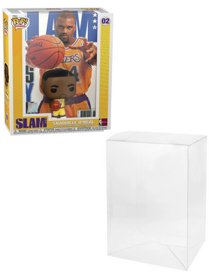 Funko Pop! SLAM Magazine Covers Protector made with SCRATCH & UV RESISTANT 0.50mm thick PET Acid-Free Plastic