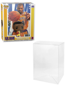 Funko Pop! SLAM Magazine Covers Protector made with SCRATCH & UV RESISTANT 0.50mm thick PET Acid-Free Plastic
