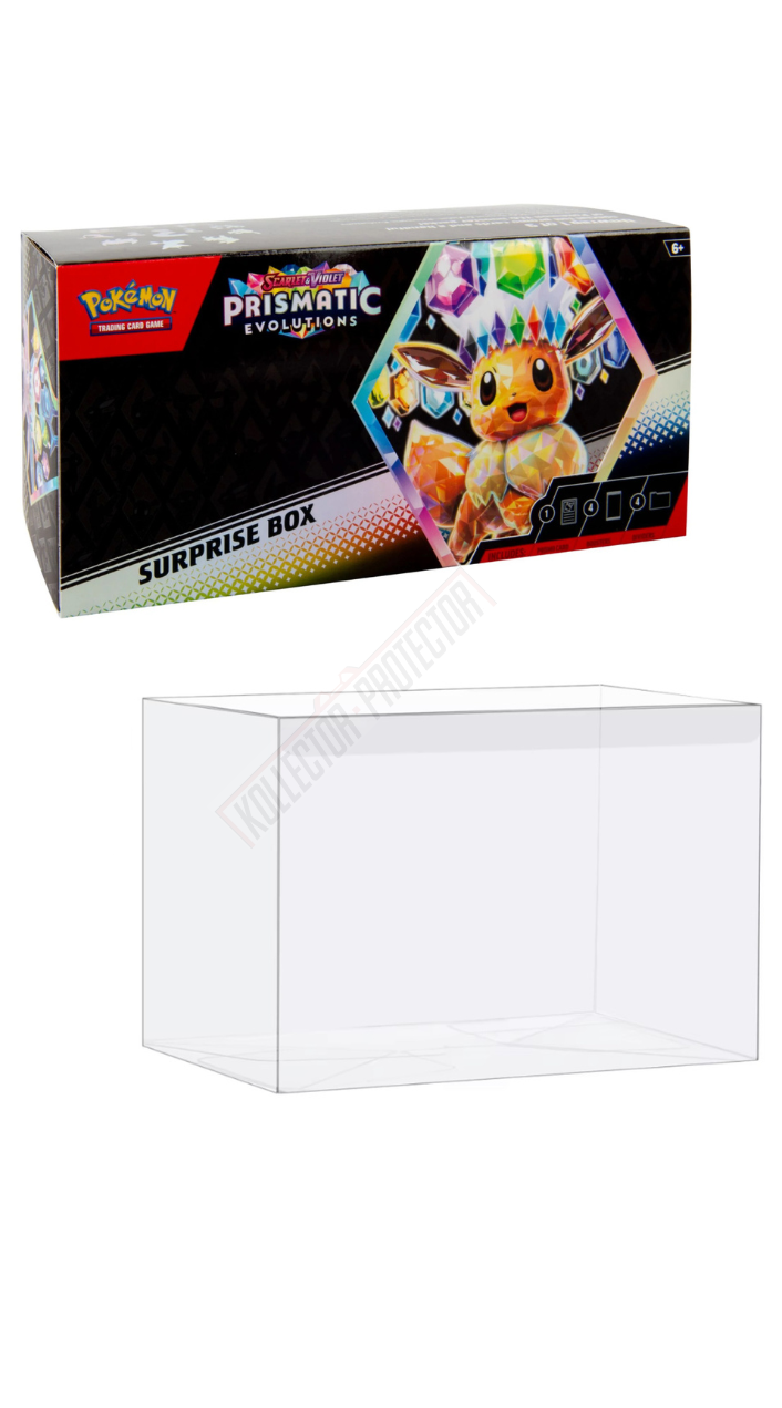 UV Resistant Pokemon Surprise Box Protector made with 0.50mm thick pla ...