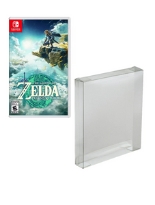 UV & SCRATCH RESISTANT Nintendo Switch Video Game Box Protectors made with 0.50mm thick PET Acid-Free Plastic
