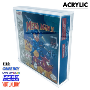 Nintendo Game Boy GBC GBA Virtual Boy UV Protected Video Game Box Hard Case