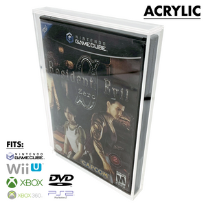 Nintendo Game Cube/DVD/Wii/WiiU/Xbox/Xbox 360/PS2 UV PROTECTED Video Game Box Hard Case