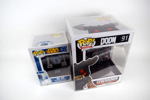 6 inch Funko POP! Protectors made with SCRATCH & UV RESISTANT 0.50mm thick PET Acid-Free Plastic - Perfect Fit