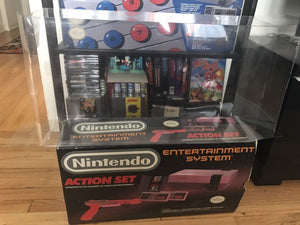 Nintendo Entertainment System Action Set Console Box Protector made with 0.50mm Thick Plastic - Sturdiest Protectors on the Market!