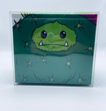 Load image into Gallery viewer, Abominable Toys CACTUS Chomp Box Protector made with 0.50mm thick PET Acid-Free Plastic - Please Read Description