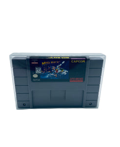 UV & Scratch Resistant Super Nintendo Cartridge Protectors made with 0.50mm thick PET Acid-Free Plastic