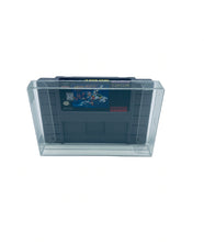 Load image into Gallery viewer, UV &amp; Scratch Resistant Super Nintendo Cartridge Protectors made with 0.50mm thick PET Acid-Free Plastic
