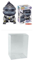 Load image into Gallery viewer, Winston Overwatch 6 inch Size Funko Pop Protector made with 0.50mm thick PET Acid-Free Plastic - Please Read Description