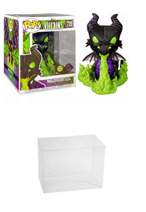 Maleficent Dragon Funko POP! Box Protector made with 0.50mm thick PET Acid-Free Plastic ONLY FITS BOX LUNCH EXCLUSIVE