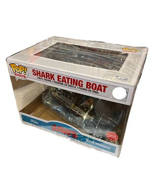 NEW SIZE GAMESTOP JAWS Funko POP! Box Protector made with 0.50mm thick PET Acid-Free Plastic