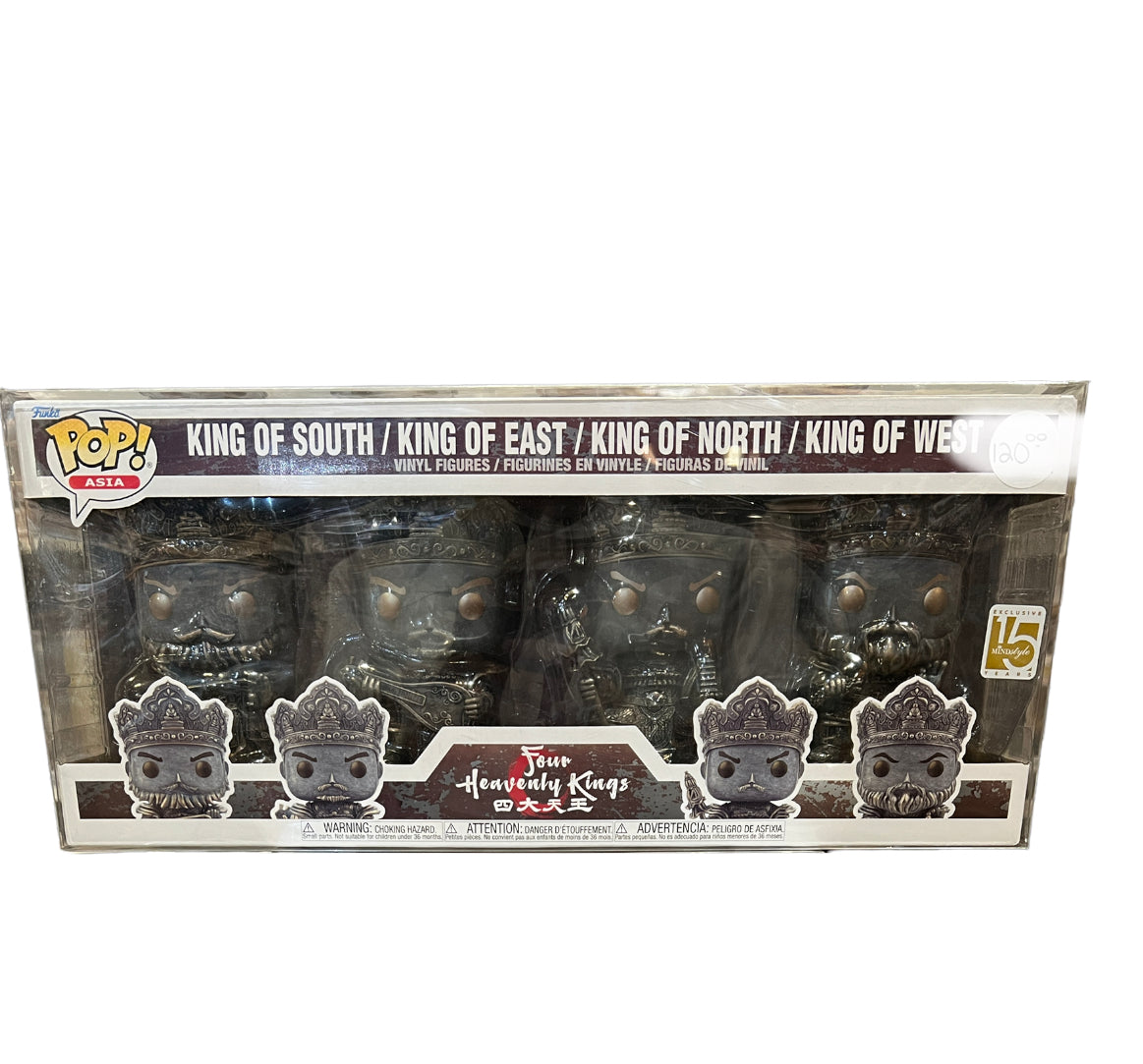 NEW SIZE - 4 PACK SIZE Funko POP! Box Protector made with 0.50mm thick PET  Acid-Free Plastic READ WHAT THIS FITS!