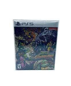 TMNT Cowabunga Collection Special Edition Video Game Box Protector made with 0.50mm thick PET Acid-Free Plastic - Fits Series X/PS4/PS5/Switch