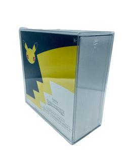 Pokemon Center Celebrations Elite Trainer Box Protector made with SCRATCH & UV RESISTANT 0.50mm thick PET Acid-Free Plastic