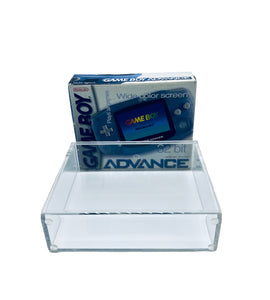 Nintendo Game Boy Advance Console Box Size UV Protected Nintendo Magnetic Locking Hard Case 4mm thick acrylic