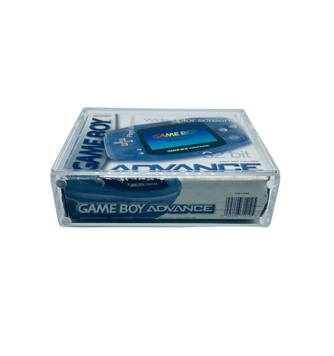 Nintendo Game Boy Advance Console Box Size UV Protected Nintendo