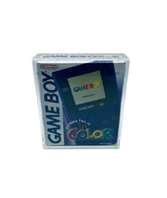 Load image into Gallery viewer, PRE-ORDER! RESTOCK EARLY MARCH - Nintendo Game Boy Color Console Box Size UV Protected Magnetic Locking Hard Case 4mm thick acrylic