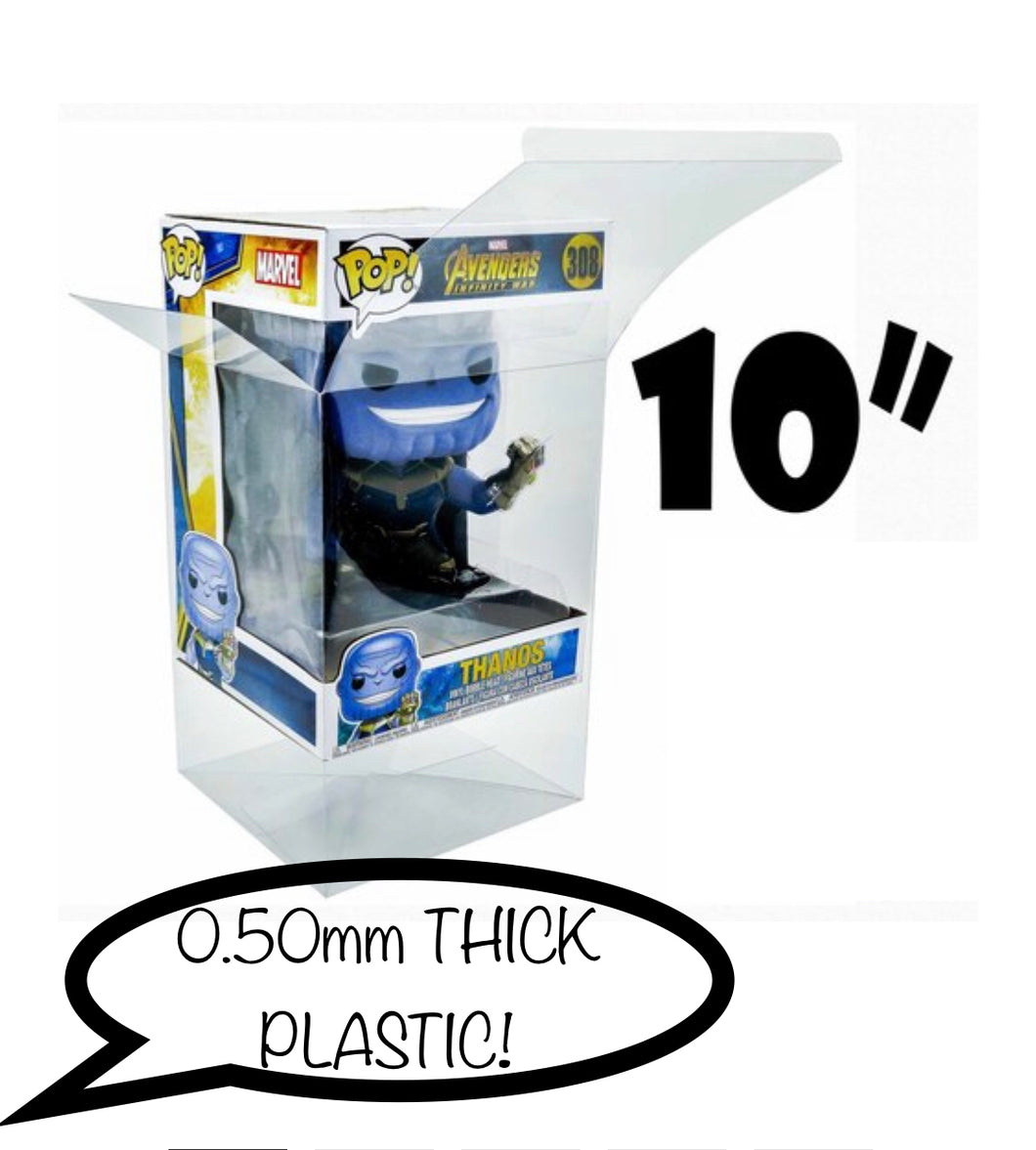10 Inch Funko POP! Box Protector made with 0.50mm thick PET Acid-Free Plastic