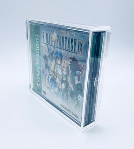 PRE-ORDER! RESTOCK EARLY MARCH - UV Protected Double Disc CD Jewel Case size display case made with 4mm thick acrylic