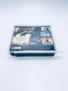 UV Protected Double Disc CD Jewel Case size display case made with 4mm thick acrylic